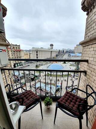 Апартаменты Inn Home Apartments - Kreshchatyk area Киев Апартаменты с 2 спальнями - улица Софиевская, 1-1